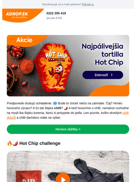 Hot Chip challenge > Trúfnete si?
