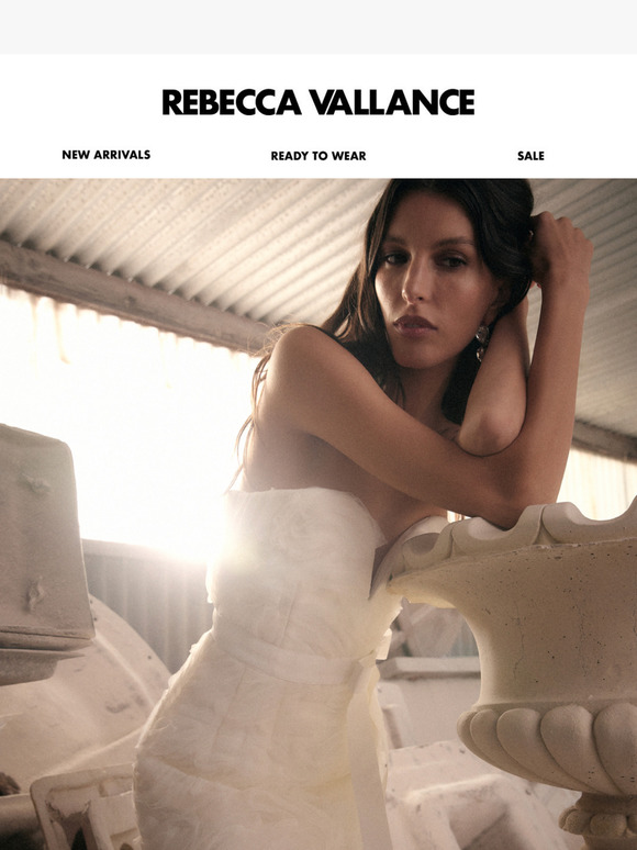 Introducing New Rebecca Vallance Bridal – A Vision of Modern Romance