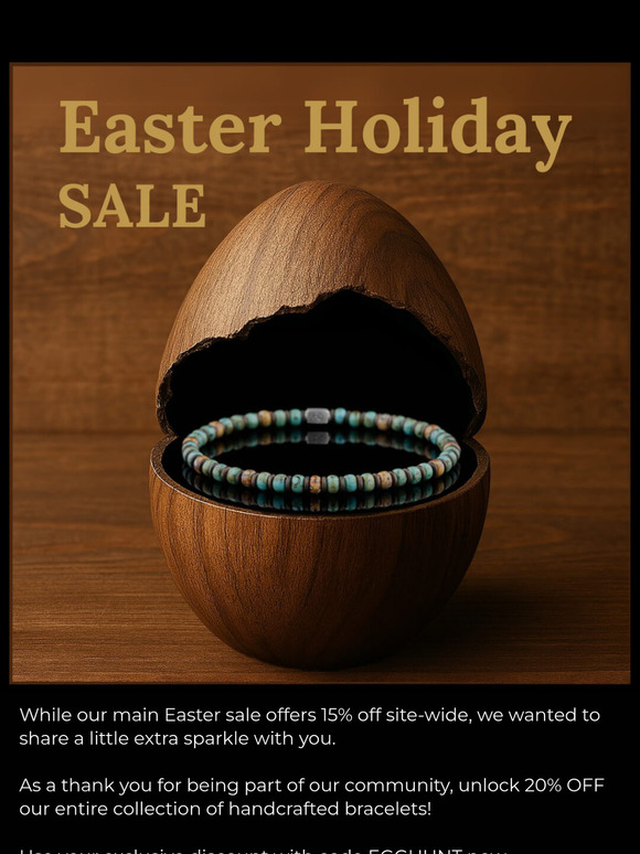 Easter Sparkle: Handcrafted & Waiting For You