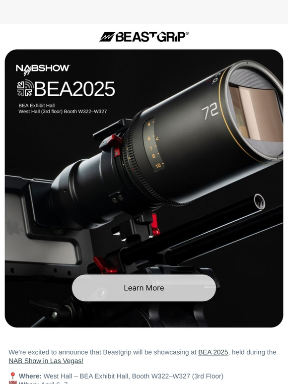 Going to NAB Show? Stop by and Try Beastgrip Gear