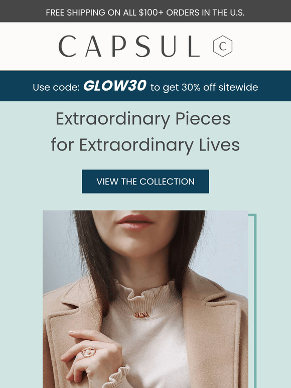 Your Story, Set in Gold with 30% OFF