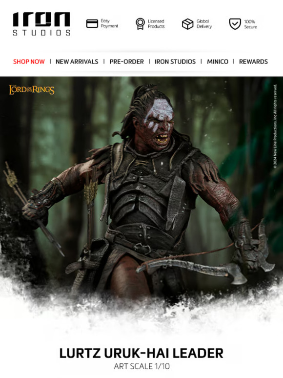 The Uruk-Hai Leader 🗡️