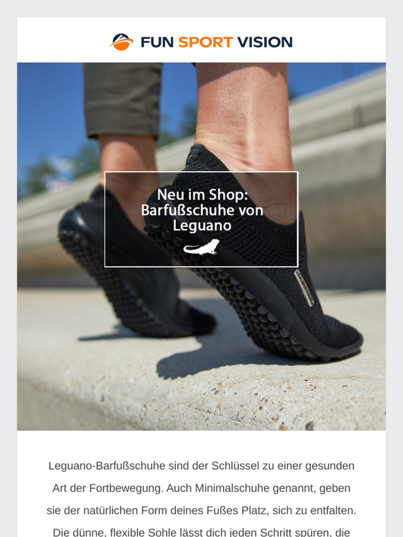 Barfußschuhe von Leguano - Neu im Shop