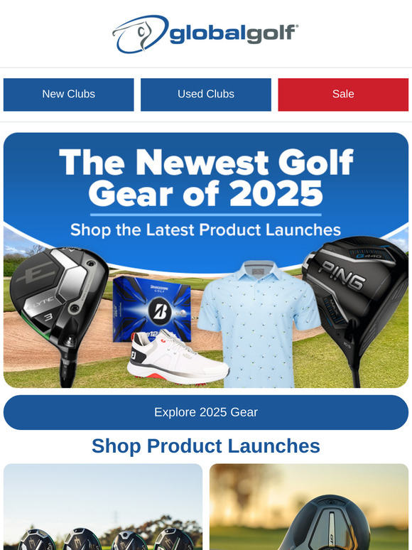 Just Launched: 2025’s Must-Have Clubs, Golf Balls & Tech