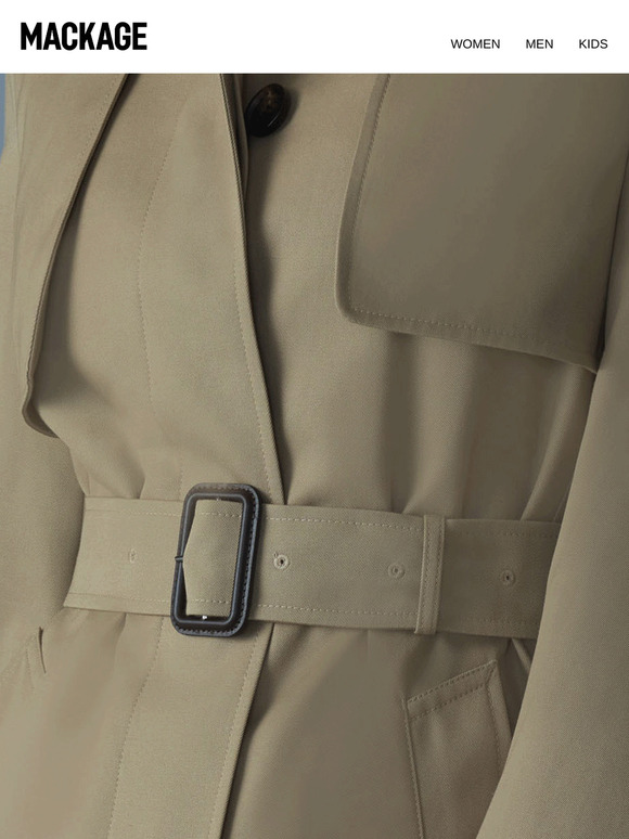 Shop Spring Trenches
