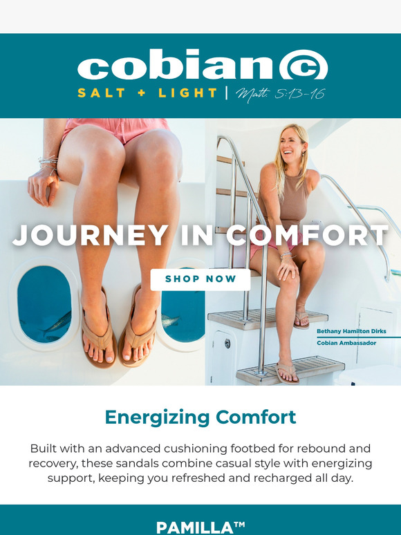 Fresh Blends – The Latest in Cobian Comfort! ☀️