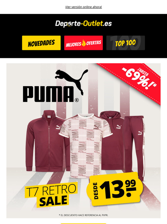 PUMA T7 Retro Sale: ¡desde 13,99 €! 😍
