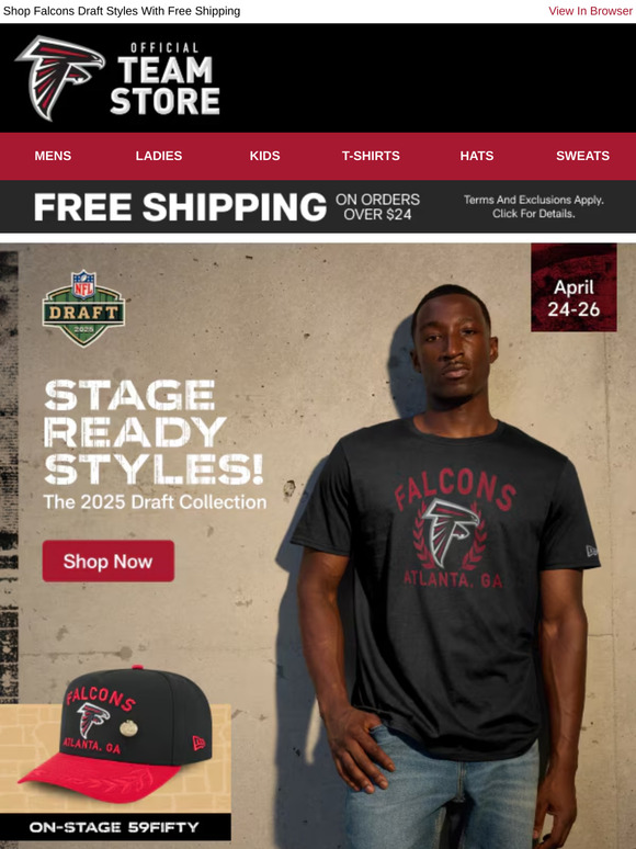 Your Draft Day Look Is Ready!