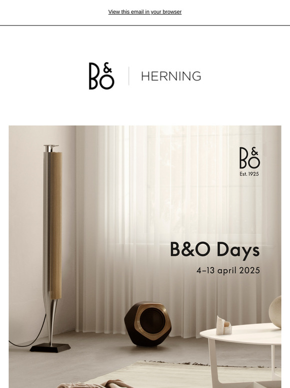 B&O Days er skudt igang