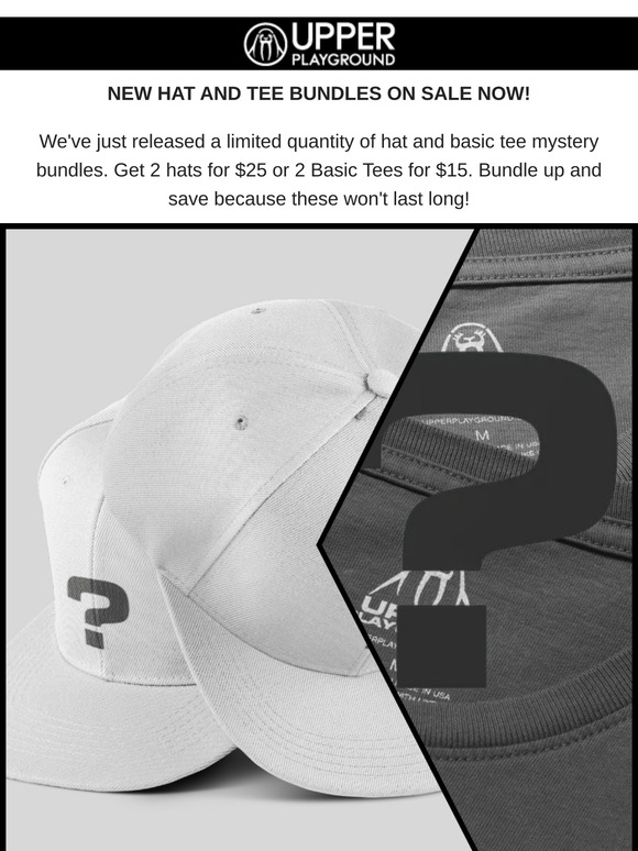 Bundles of Joy Sale: New Basic Tee & Hat Mystery Packs Now Available