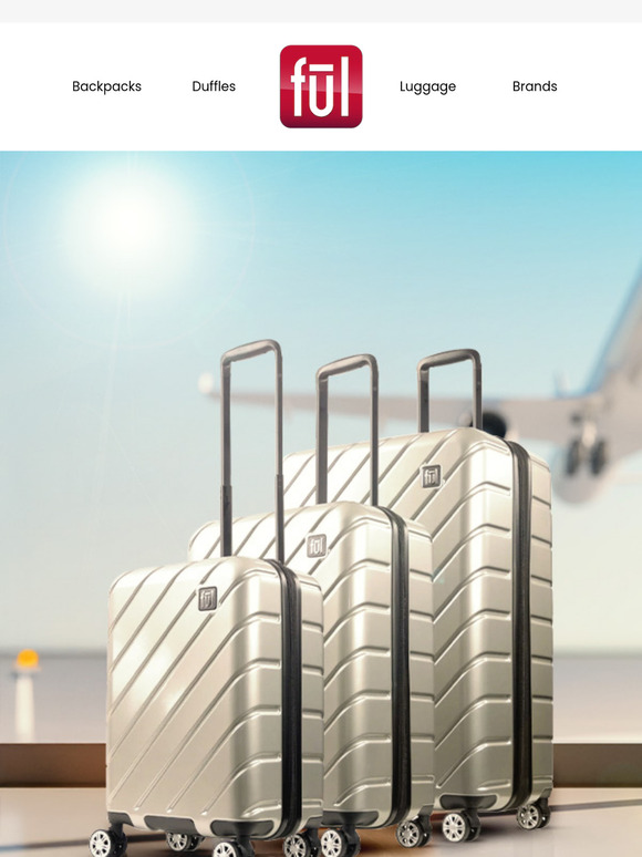 Travel Made Easy with FŪL’s Best Luggage Sets! ✈️