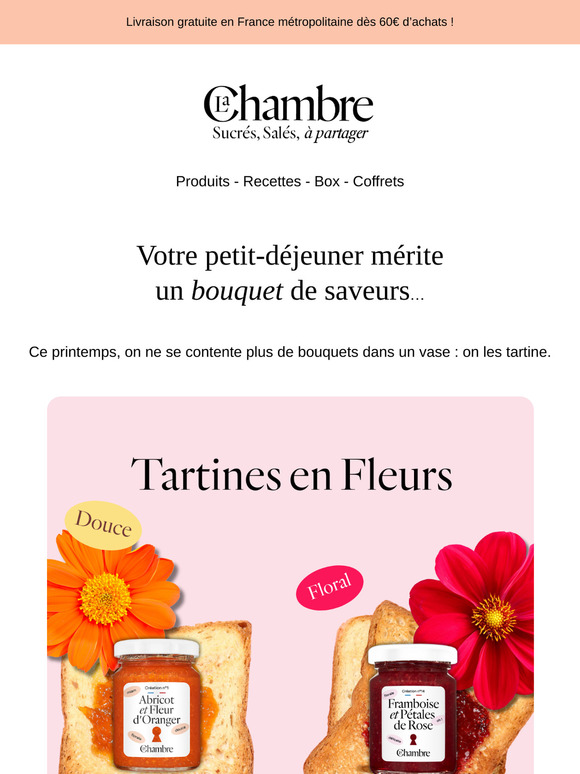 🌸 La saison des tartines fleuries est ouverte !
