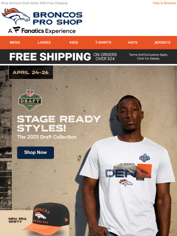Your Draft Day Look Is Ready!