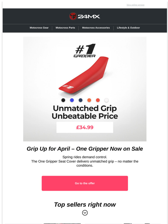 Unmatched Grip. One Gripper Now on Sale
