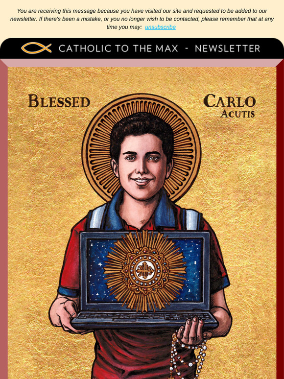 Prepare for the canonization of this future saint!