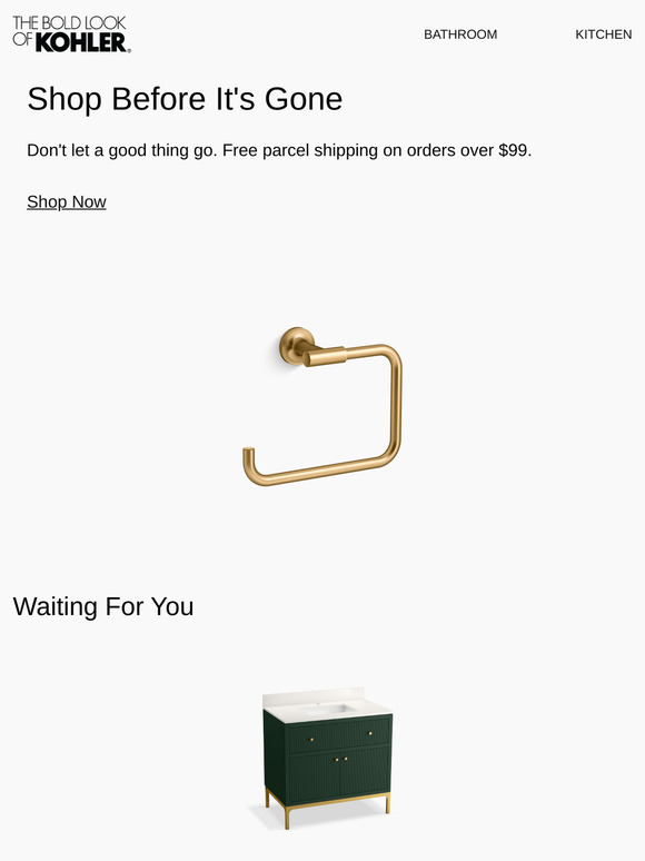 Don't Miss Out! These KOHLER Products Are Back