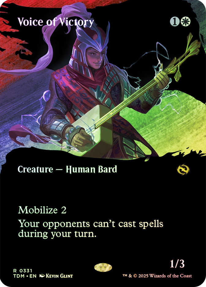 Image of Voice of Victory [SGL-MTG-TDM2-331-ENF]