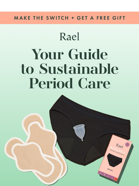 Your guide to sustainable period care ♻️