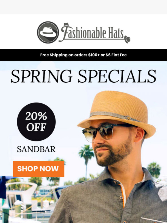 Spring Style: Cool Hats, Hot Deals!