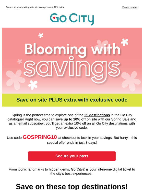 😉 3 Days Left: Act now for savings on top of savings