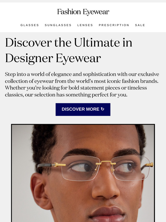 Discover Luxury Eyewear from the World’s Most Iconic Brands