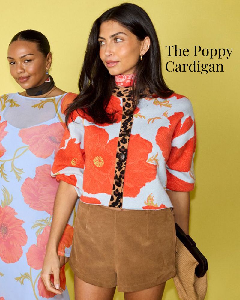 Never Fully Dressed: The Poppy Cardigan 🌺 | Milled