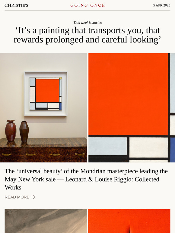 Going Once No. 429 | Mondrian’s 1922 masterpiece