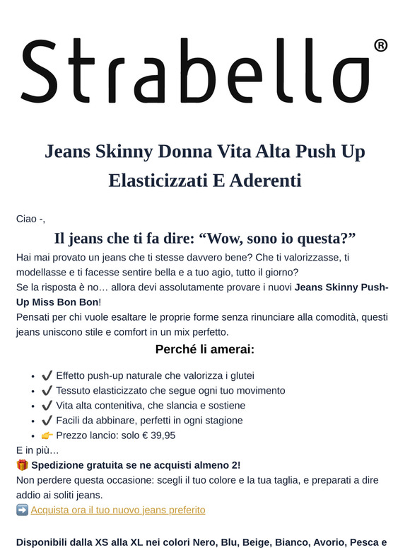 Cerchi il jeans perfetto?