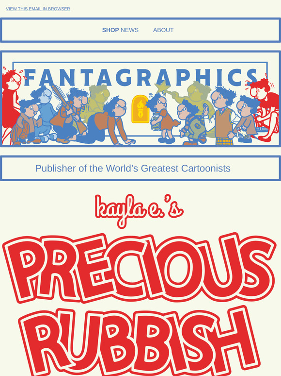 "This four-color atomic bomb of a comic signals the arrival of a formidable talent." — Publishers Weekly Starred Review