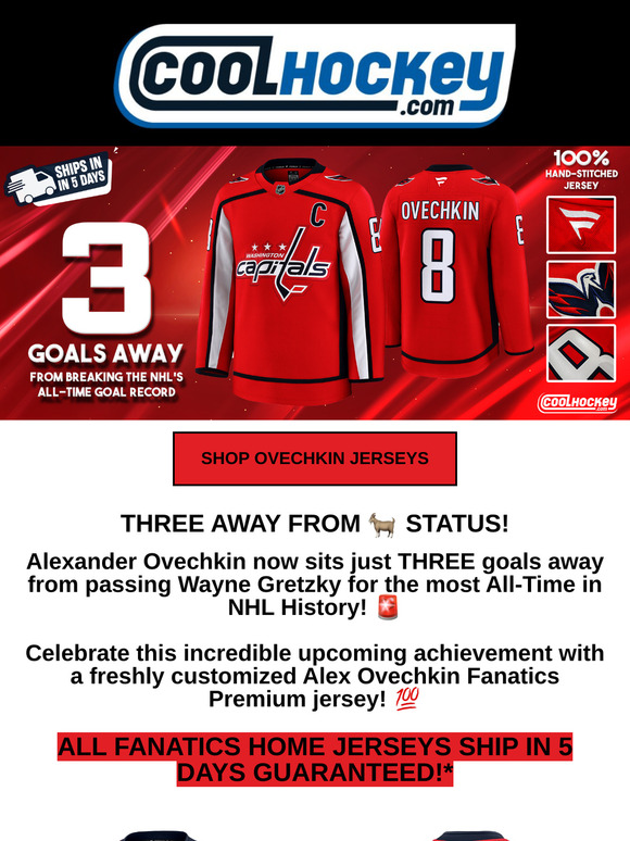 THREE AWAY FROM 🐐 STATUS! Celebrate Alexander Ovechkin's Upcoming Milestone