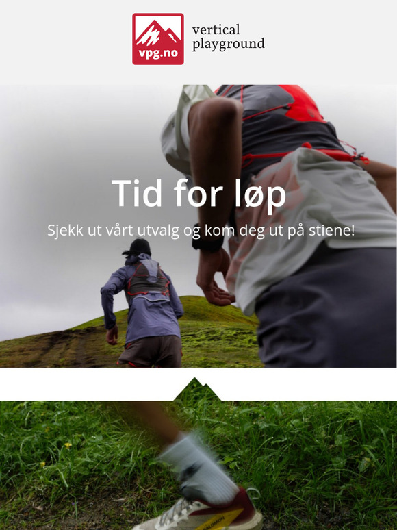 Kom deg ut på stiene 🏃🏻‍♂️🏔️  Det er tid for løp ❤️‍🔥