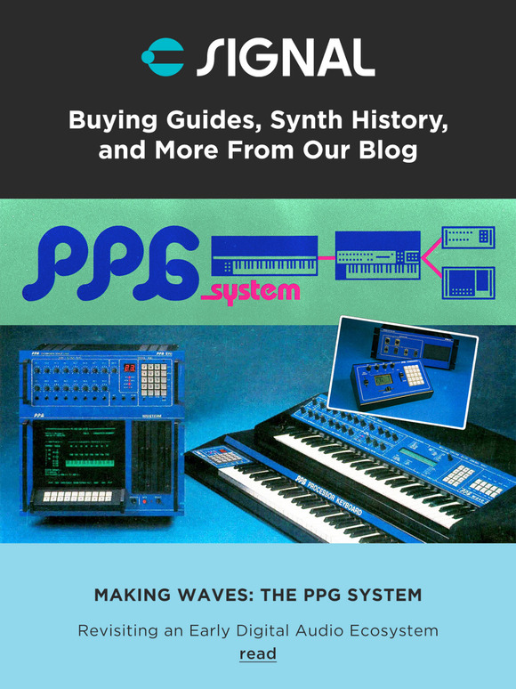🌊 Crash Course in Wavetable History: the PPG System