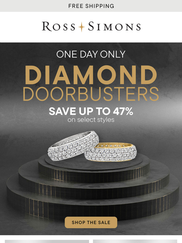 💎 Today Only: Save up to 47% on Diamond Doorbusters!