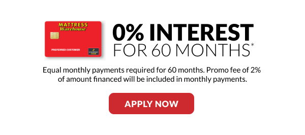 0% Interest for 60 Moths | Apply Now