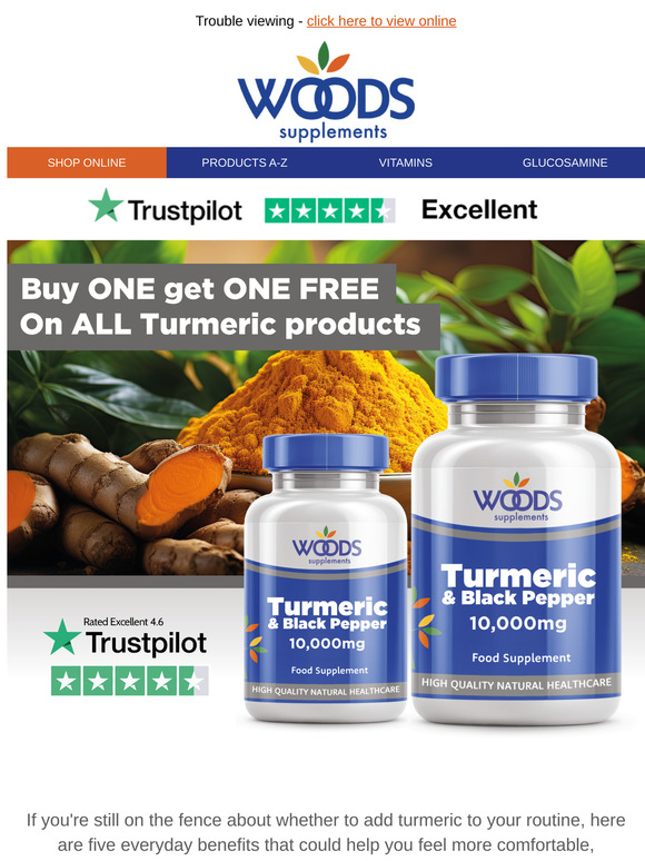 **Turmeric's Top 5 Benefits!