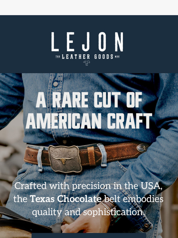 Don't Miss Out: The Limited Edition Texas Chocolate Belt