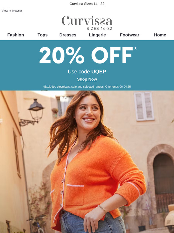 Weekend treat: 20% off
