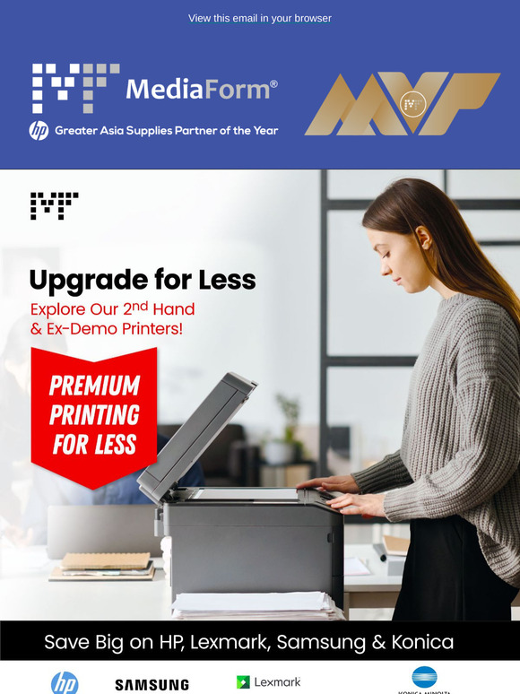 New 2nd Hand & Ex-Demo Printers Added
