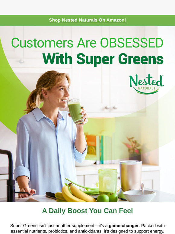 Feeling Low Energy? Try Super Greens!