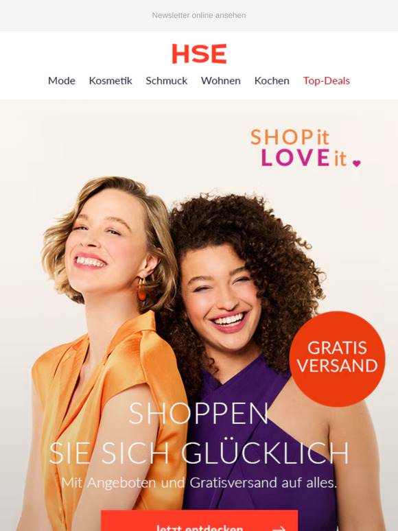 SHOP it. LOVE it. – Gratisversand & Happy Angebote