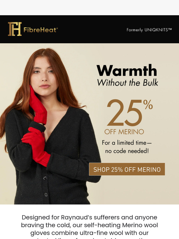 Raynaud’s Relief—Now 25% Off!