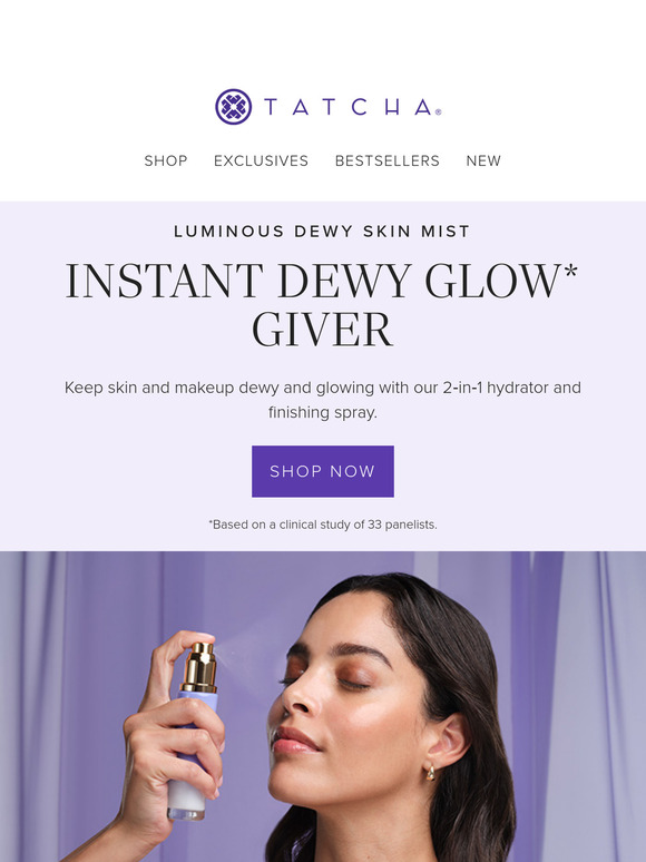 Stay dewy, wherever you are 💦