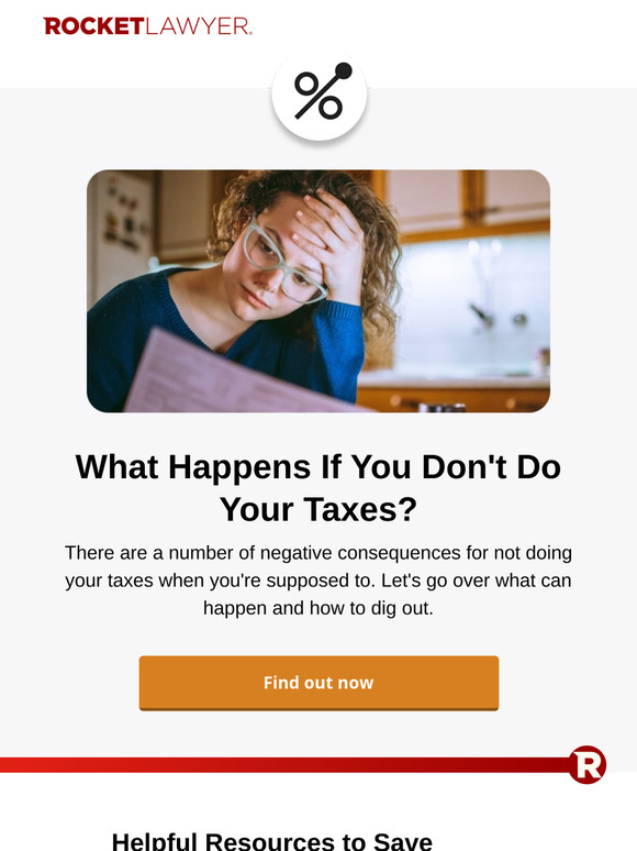 Here’s what happens if you don’t file your tax!