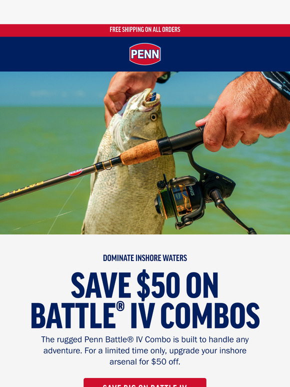 Limited Time Offer - Save $50 On Battle IV Combos!