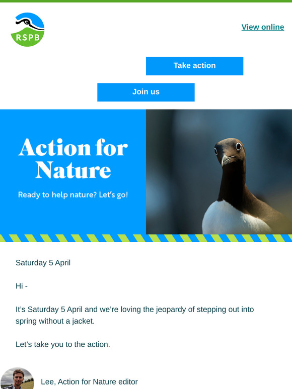 Your Saturday morning nature fix