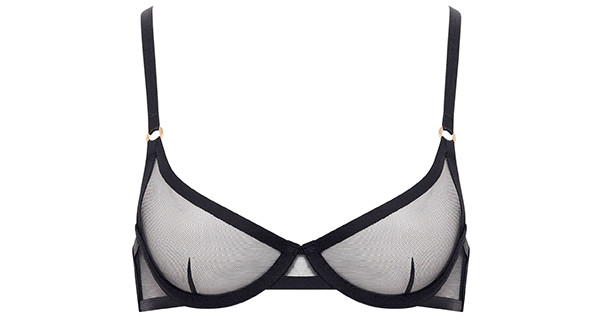Elevated everyday lingerie that doesn't compromise on comfort and fit. Crafted from super light breathable eco-mesh fabric for ultimate comfort and a luxurious feel with effortless support. Flat bonded edging on the cup gives a super smooth finish under clothing. Smooth adjustable shoulder straps and circular smooth branded metalwork complete this everyday bra. Complete set includes a matching bra, thong and brief.