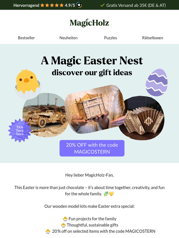 🐣 A Magic Easter Nest 🎁