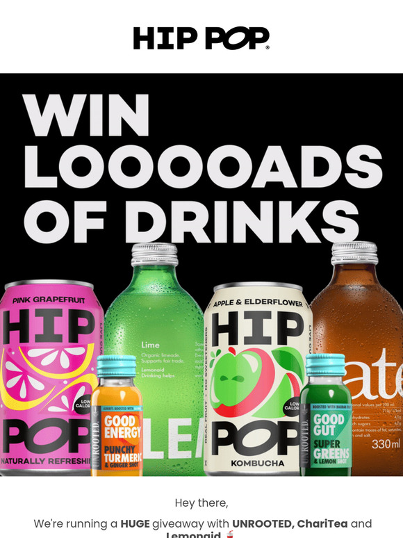 WIN LOOOOADS OF DRINKS 🎁