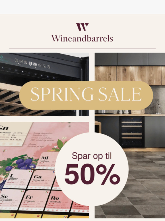 ☀️Spar op til 50% i vores Spring Sale