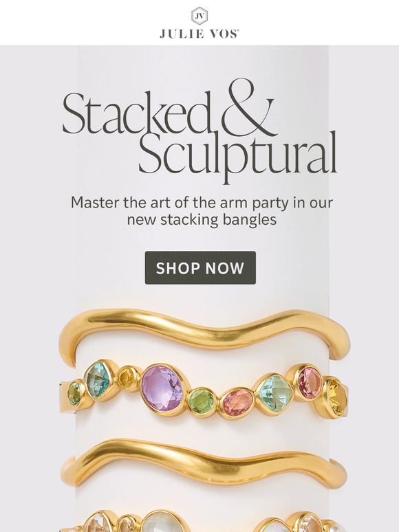 The Art of Stacking Bangles